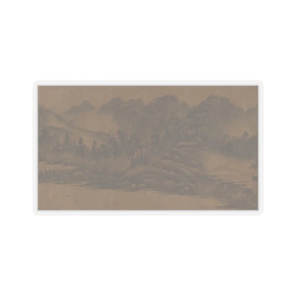Unidentified artist - Landscape - 17th century v15 - STICKER Vinyl Kiss-Cut Decal