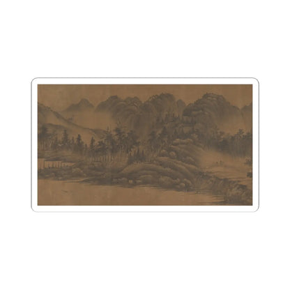 Unidentified artist - Landscape - 17th century v15 - STICKER Vinyl Kiss-Cut Decal