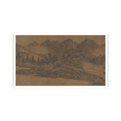 Unidentified artist - Landscape - 17th century v15 - STICKER Vinyl Kiss-Cut Decal