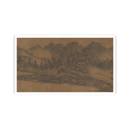 Unidentified artist - Landscape - 17th century v15 - STICKER Vinyl Kiss-Cut Decal