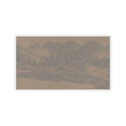 Unidentified artist - Landscape - 17th century v15 - STICKER Vinyl Kiss-Cut Decal
