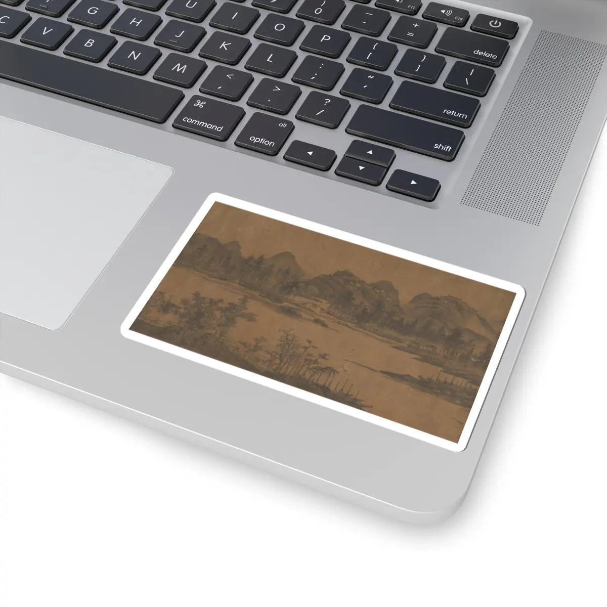 Unidentified artist - Landscape - 17th century v16 - STICKER Vinyl Kiss-Cut Decal