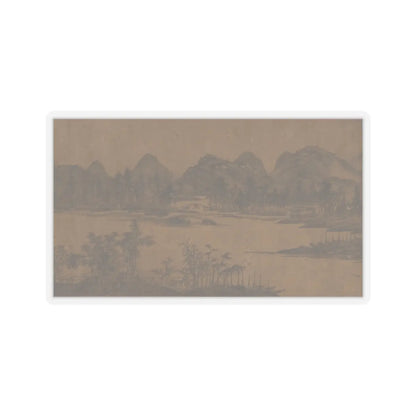 Unidentified artist - Landscape - 17th century v16 - STICKER Vinyl Kiss-Cut Decal