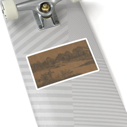 Unidentified artist - Landscape - 17th century v16 - STICKER Vinyl Kiss-Cut Decal