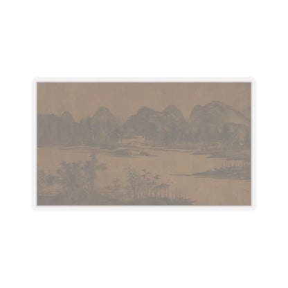 Unidentified artist - Landscape - 17th century v16 - STICKER Vinyl Kiss-Cut Decal