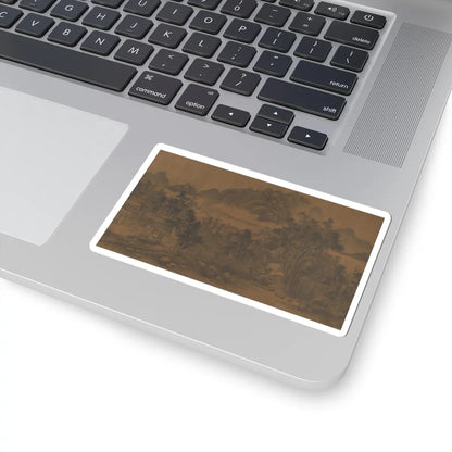 Unidentified artist - Landscape - 17th century v7 - STICKER Vinyl Kiss-Cut Decal