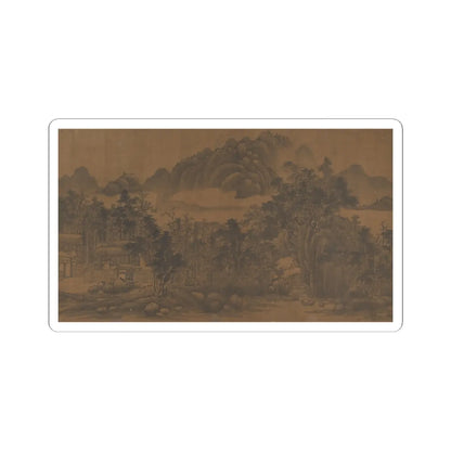 Unidentified artist - Landscape - 17th century v7 - STICKER Vinyl Kiss-Cut Decal