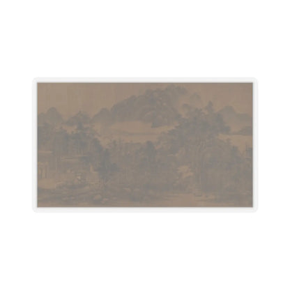 Unidentified artist - Landscape - 17th century v7 - STICKER Vinyl Kiss-Cut Decal