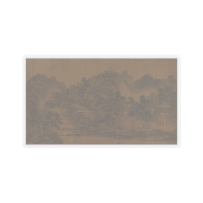 Unidentified artist - Landscape - 17th century v8 - STICKER Vinyl Kiss-Cut Decal