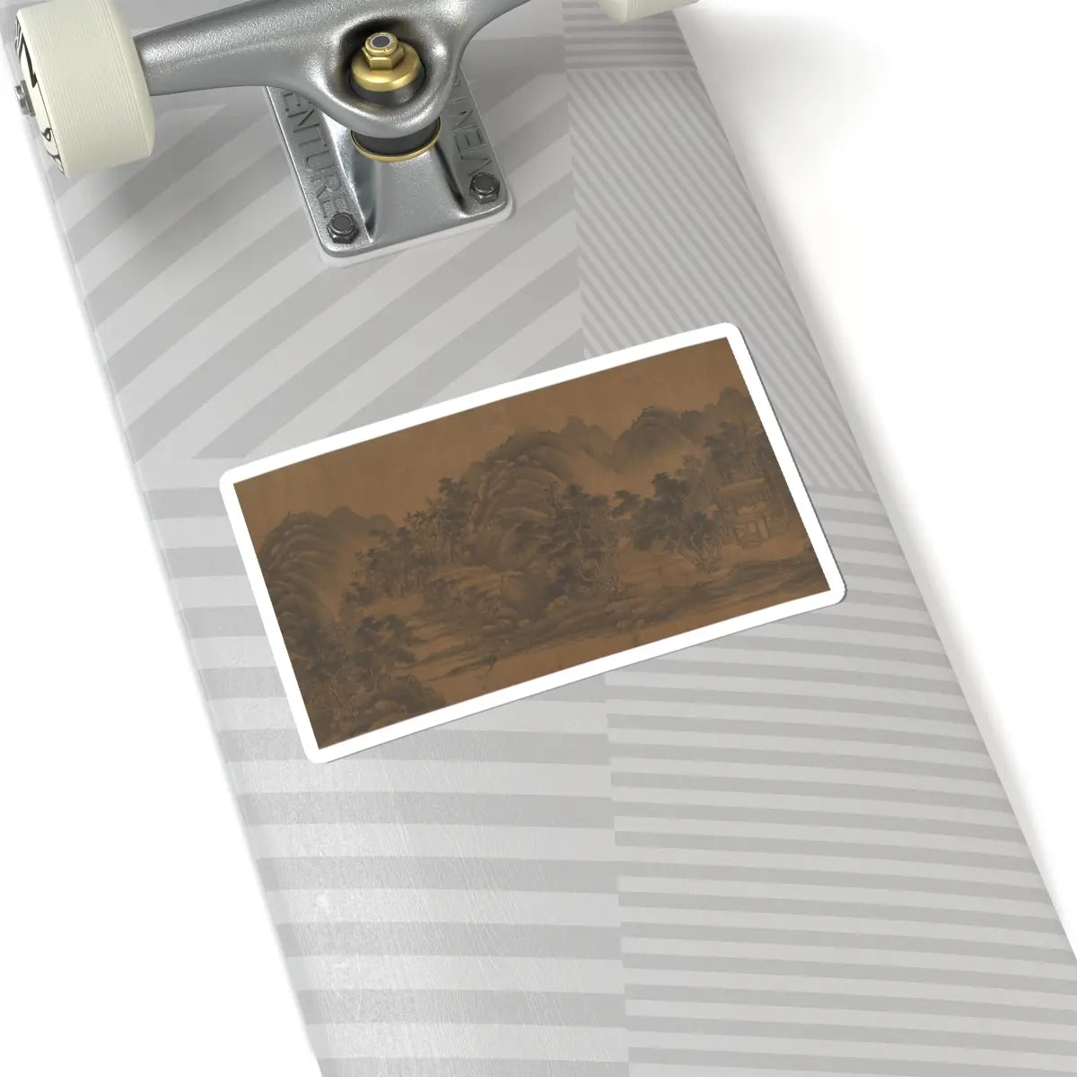 Unidentified artist - Landscape - 17th century v8 - STICKER Vinyl Kiss-Cut Decal
