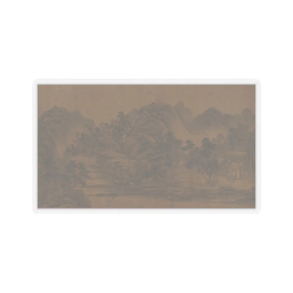 Unidentified artist - Landscape - 17th century v8 - STICKER Vinyl Kiss-Cut Decal