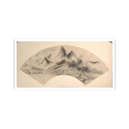Unidentified artist - Landscape - 18th century or later - STICKER Vinyl Kiss-Cut Decal