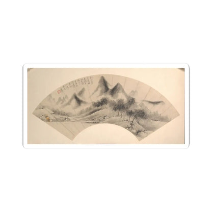 Unidentified artist - Landscape - 18th century or later - STICKER Vinyl Kiss-Cut Decal