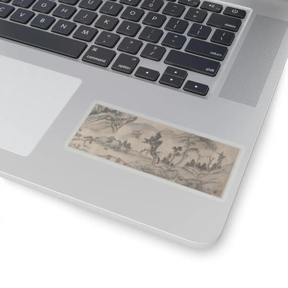 Unidentified artist - Landscape - early 20th century, spurious v1 - STICKER Vinyl Kiss-Cut Decal