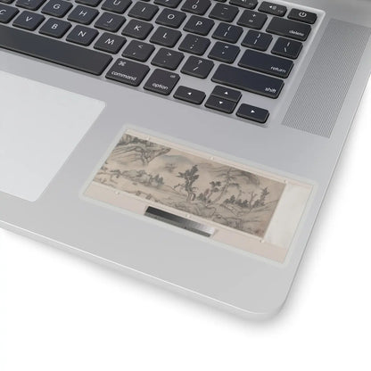 Unidentified artist - Landscape - early 20th century, spurious v7 - STICKER Vinyl Kiss-Cut Decal