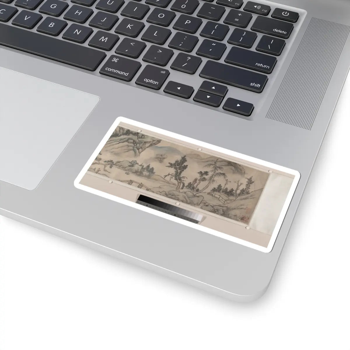 Unidentified artist - Landscape - early 20th century, spurious v7 - STICKER Vinyl Kiss-Cut Decal