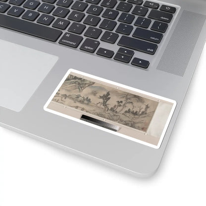 Unidentified artist - Landscape - early 20th century, spurious v7 - STICKER Vinyl Kiss-Cut Decal