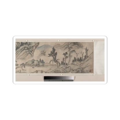 Unidentified artist - Landscape - early 20th century, spurious v7 - STICKER Vinyl Kiss-Cut Decal