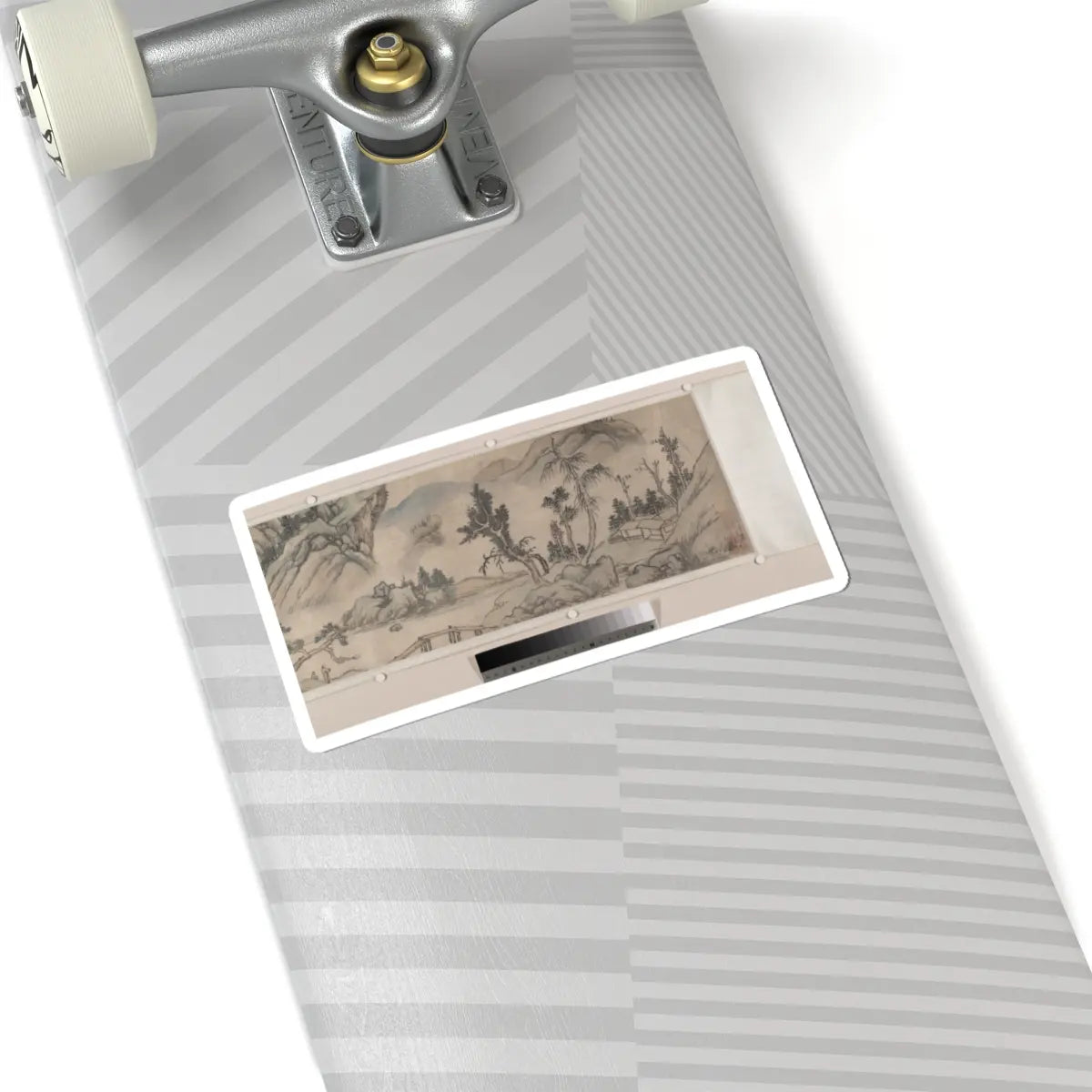 Unidentified artist - Landscape - early 20th century, spurious v7 - STICKER Vinyl Kiss-Cut Decal