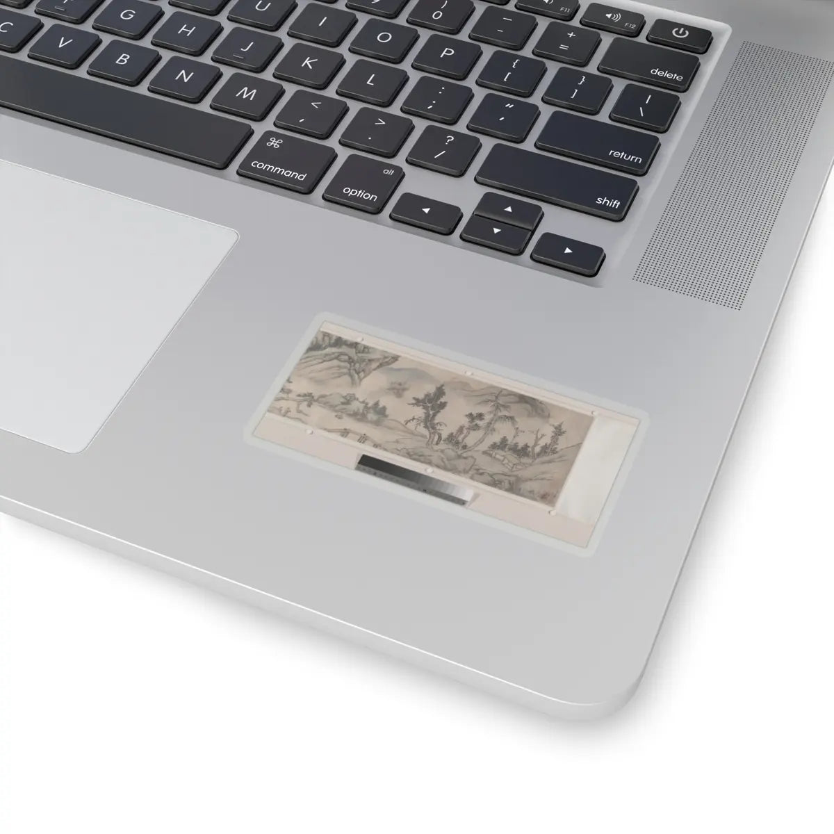 Unidentified artist - Landscape - early 20th century, spurious v7 - STICKER Vinyl Kiss-Cut Decal