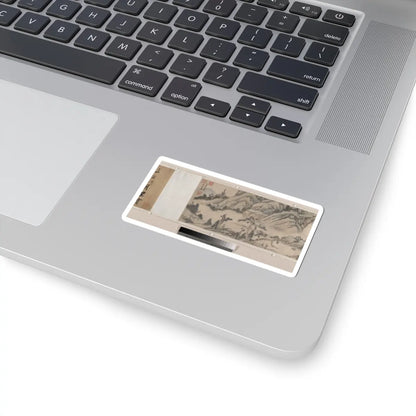 Unidentified artist - Landscape - early 20th century, spurious v8 - STICKER Vinyl Kiss-Cut Decal