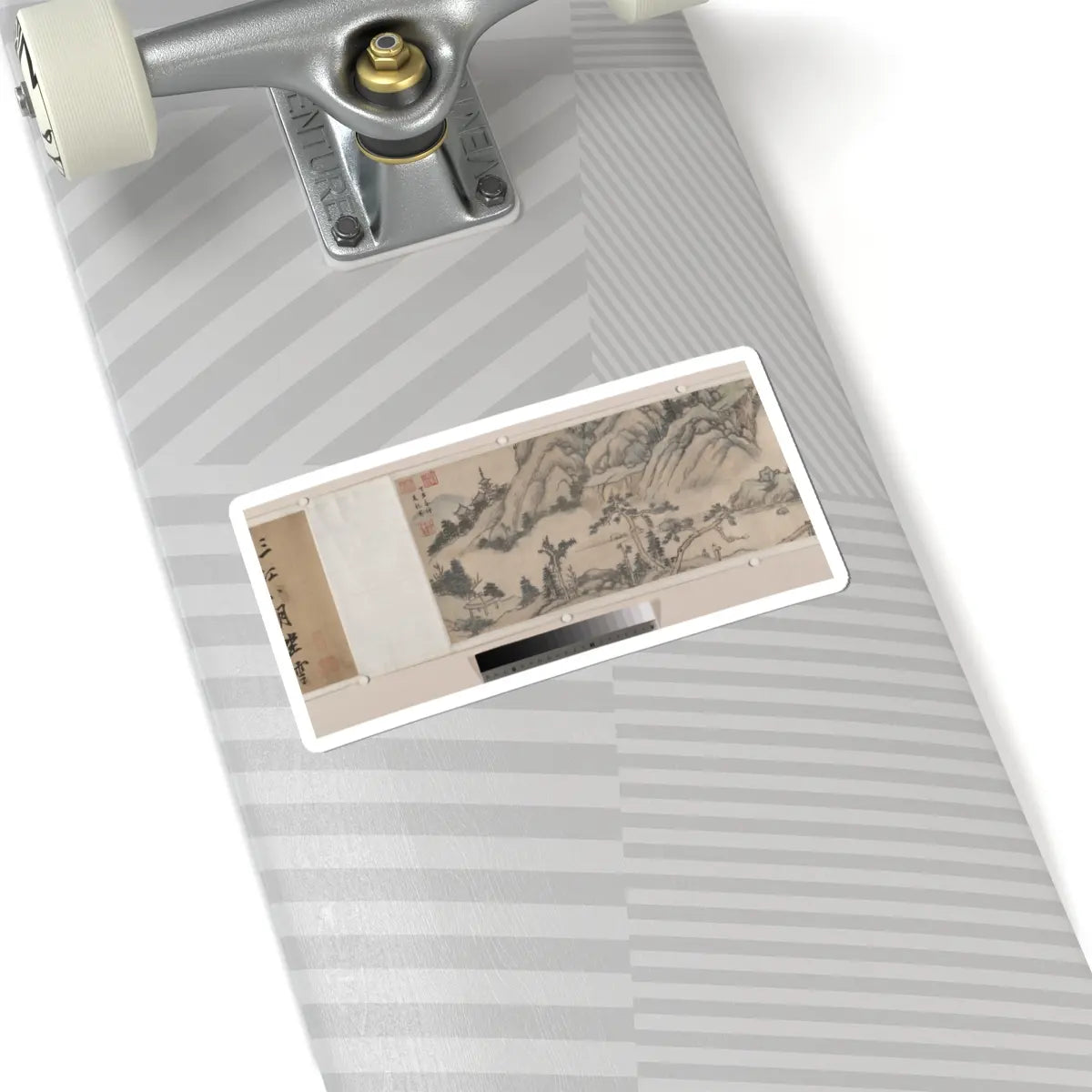 Unidentified artist - Landscape - early 20th century, spurious v8 - STICKER Vinyl Kiss-Cut Decal
