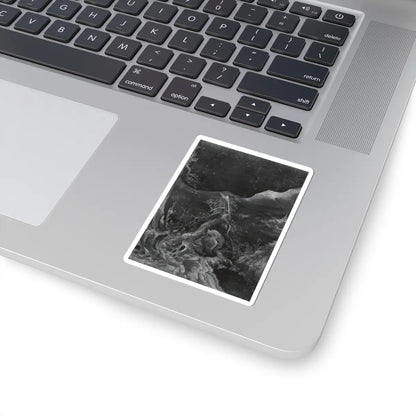 Unidentified artist - Landscape in the Tang Manner - unknown - STICKER Vinyl Kiss-Cut Decal