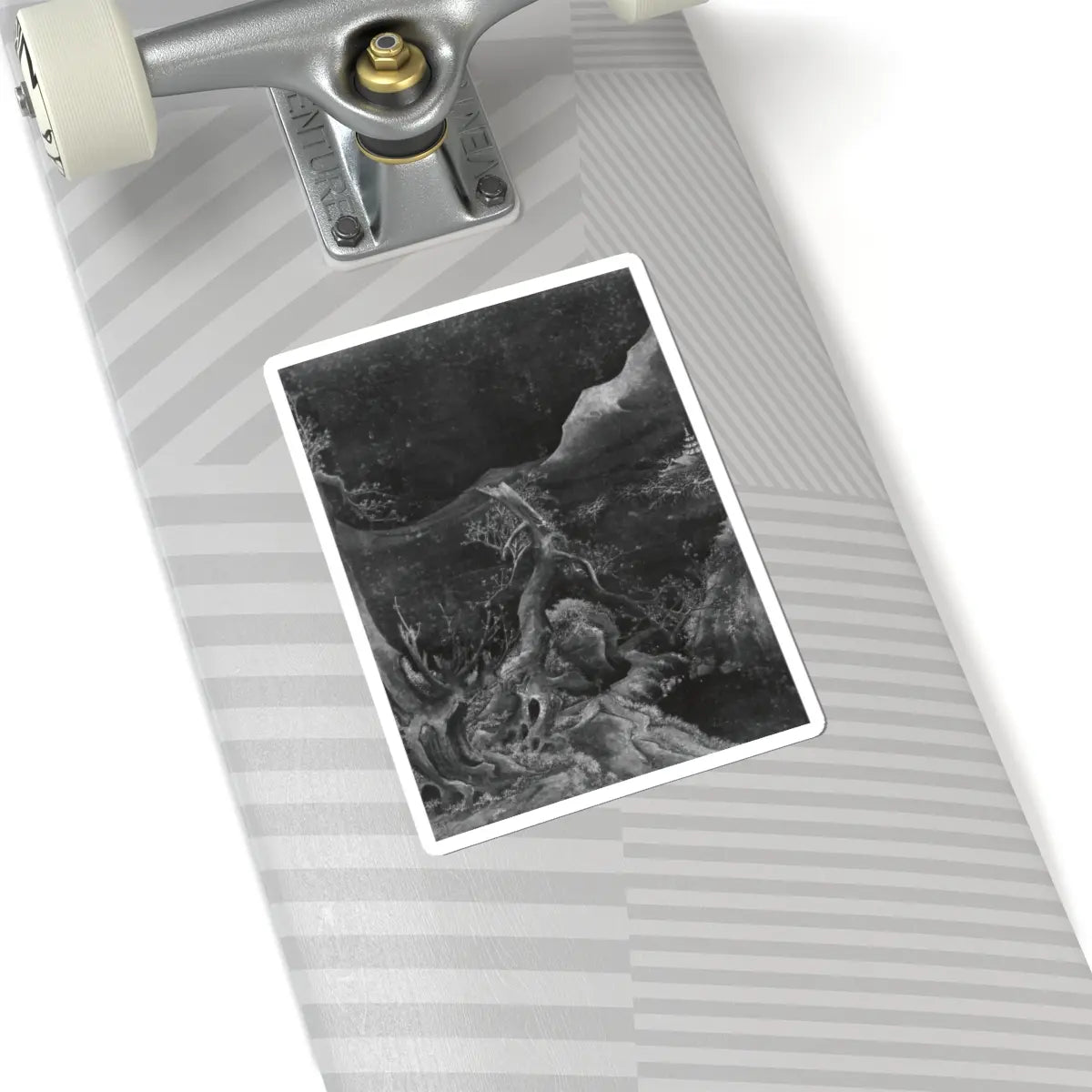 Unidentified artist - Landscape in the Tang Manner - unknown - STICKER Vinyl Kiss-Cut Decal