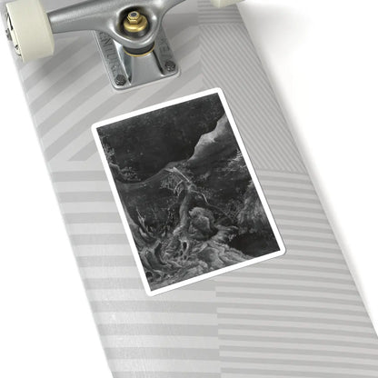 Unidentified artist - Landscape in the Tang Manner - unknown - STICKER Vinyl Kiss-Cut Decal