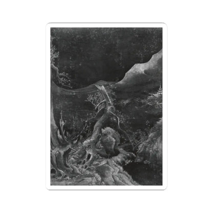 Unidentified artist - Landscape in the Tang Manner - unknown - STICKER Vinyl Kiss-Cut Decal