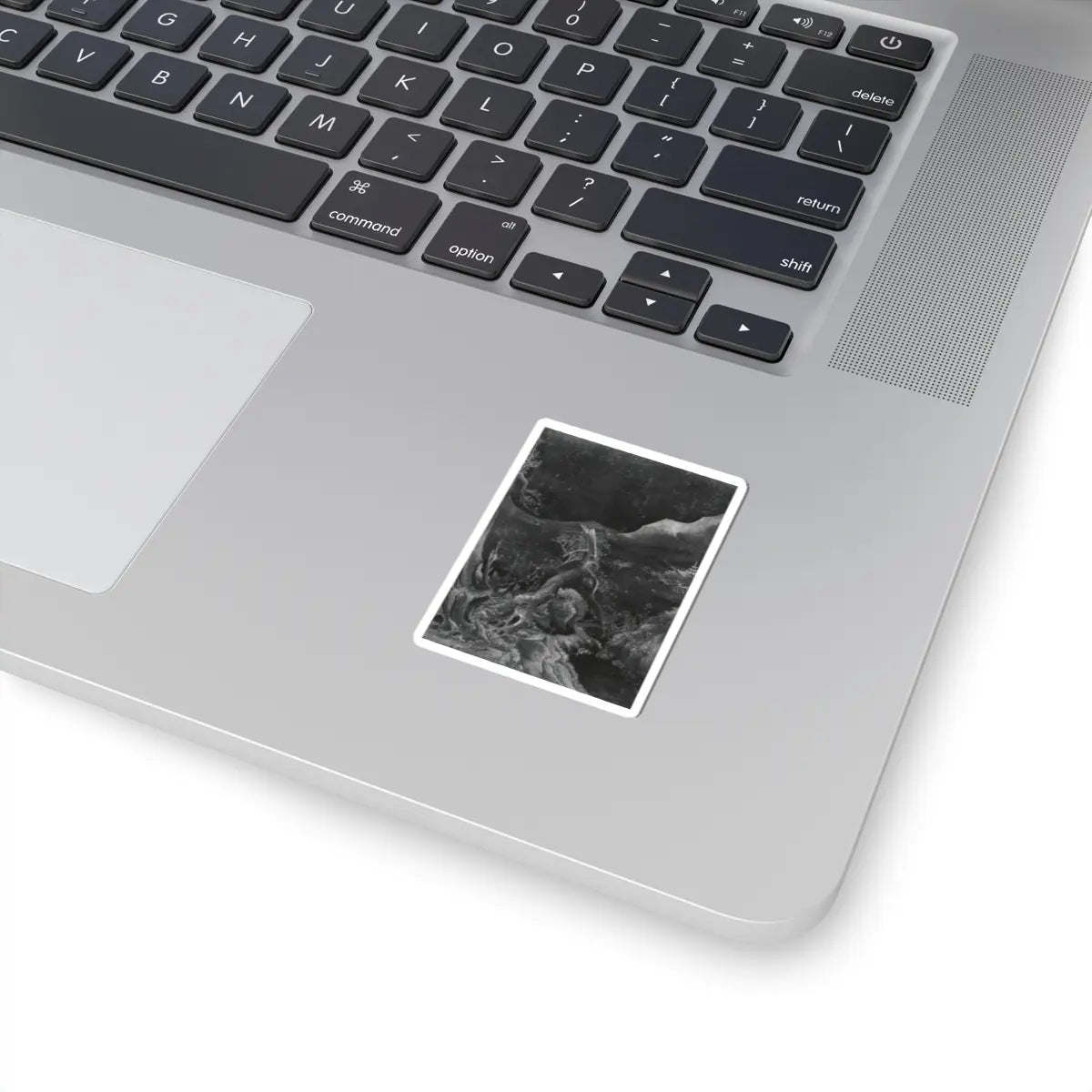 Unidentified artist - Landscape in the Tang Manner - unknown - STICKER Vinyl Kiss-Cut Decal