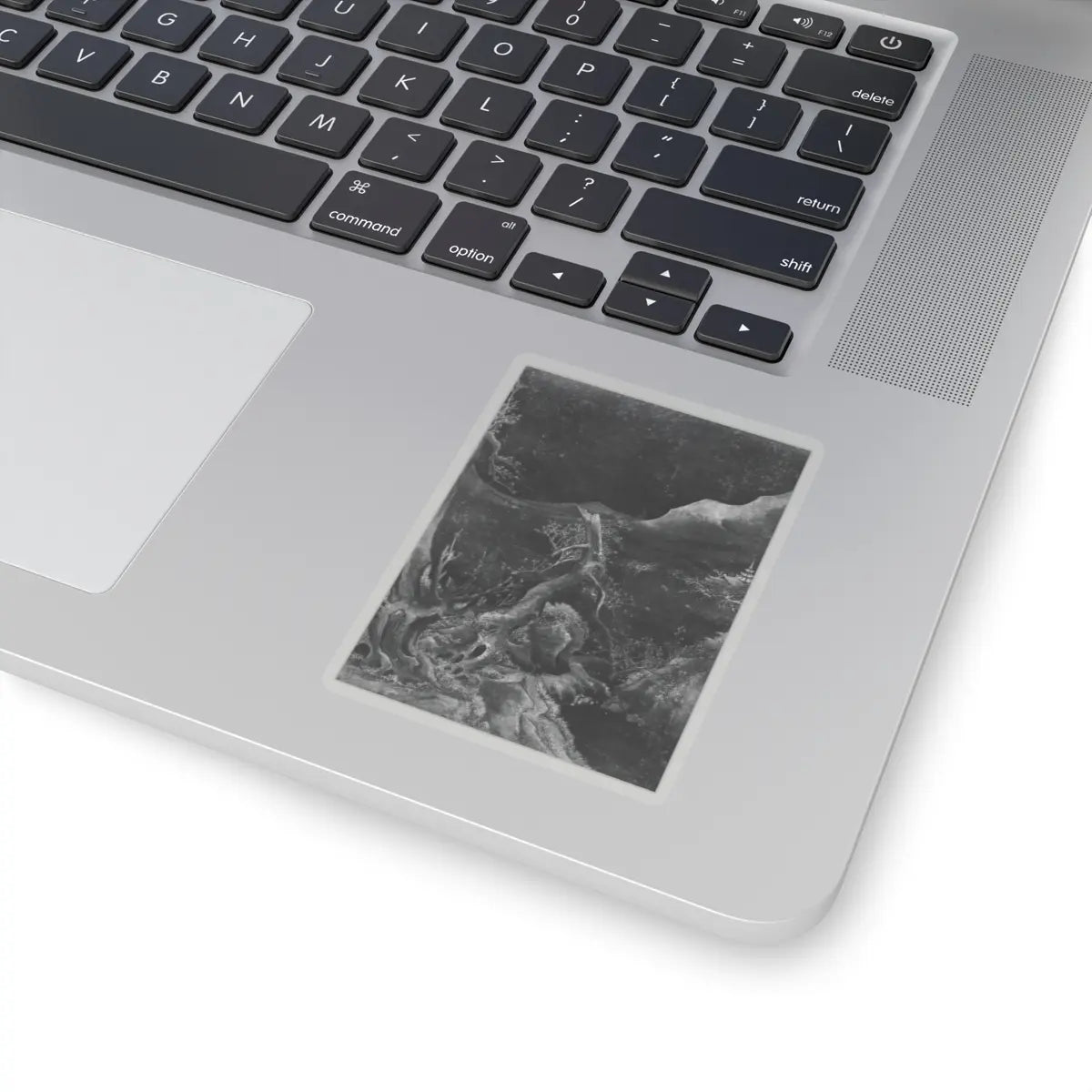 Unidentified artist - Landscape in the Tang Manner - unknown - STICKER Vinyl Kiss-Cut Decal
