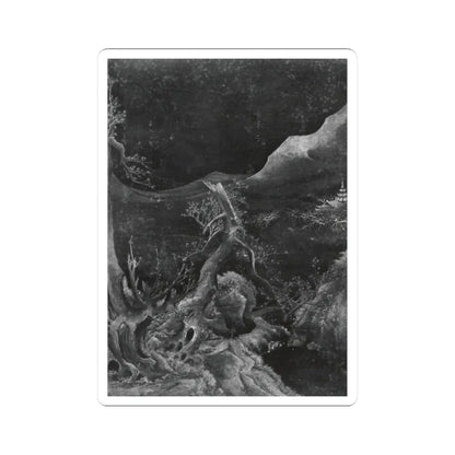 Unidentified artist - Landscape in the Tang Manner - unknown - STICKER Vinyl Kiss-Cut Decal