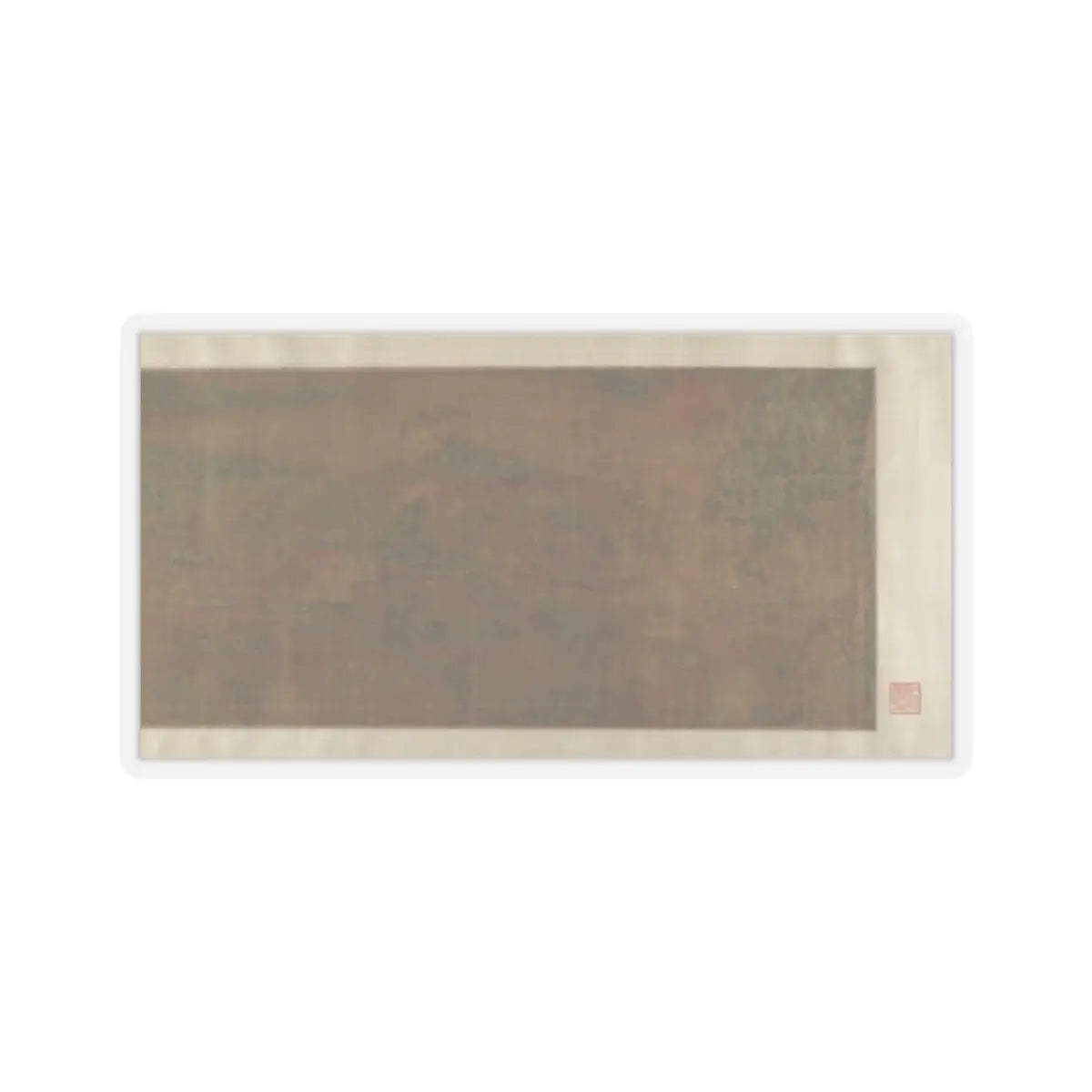 Unidentified artist - Landscape of Qin Palaces - unknown v7 - STICKER Vinyl Kiss-Cut Decal