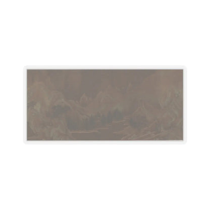 Unidentified artist - Landscape - unknown v1 - STICKER Vinyl Kiss-Cut Decal