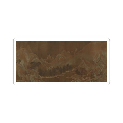 Unidentified artist - Landscape - unknown v1 - STICKER Vinyl Kiss-Cut Decal