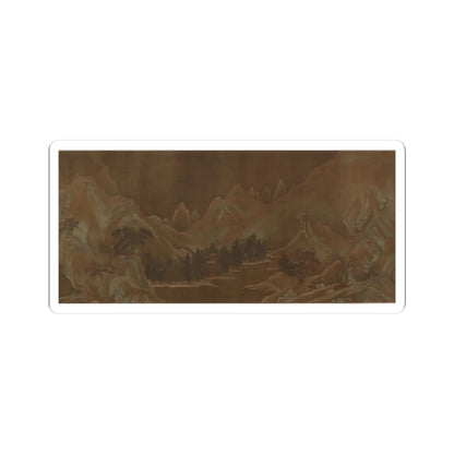 Unidentified artist - Landscape - unknown v1 - STICKER Vinyl Kiss-Cut Decal