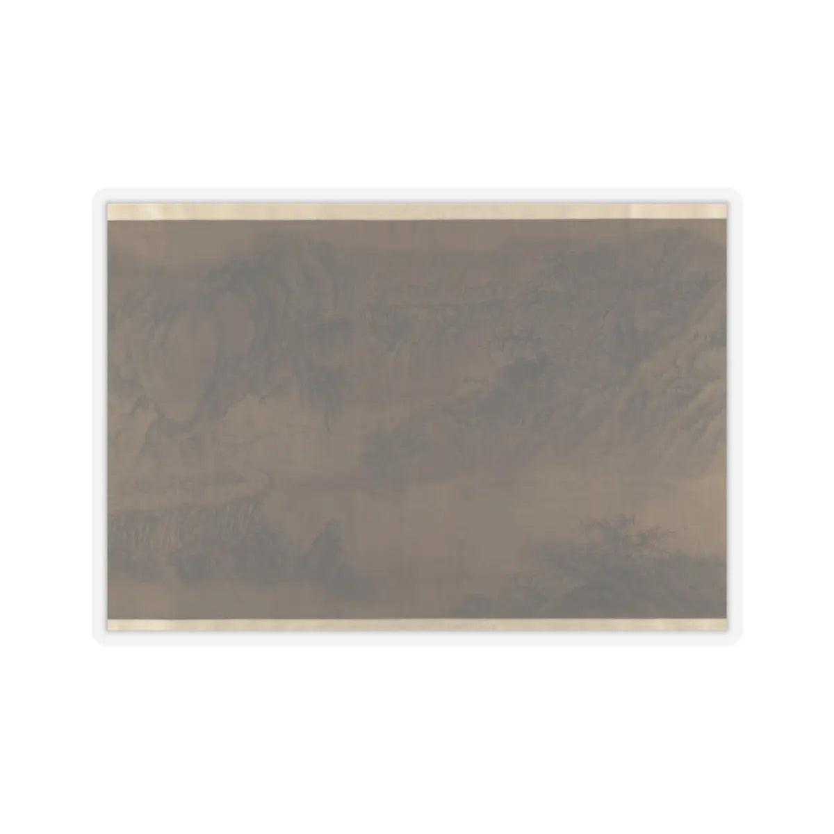 Unidentified artist - Landscape - unknown v14 - STICKER Vinyl Kiss-Cut Decal