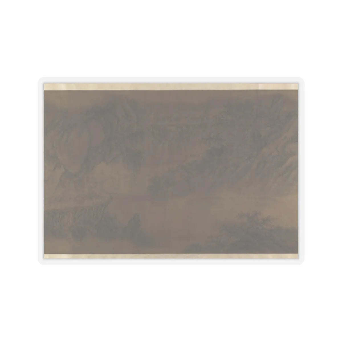 Unidentified artist - Landscape - unknown v14 - STICKER Vinyl Kiss-Cut Decal