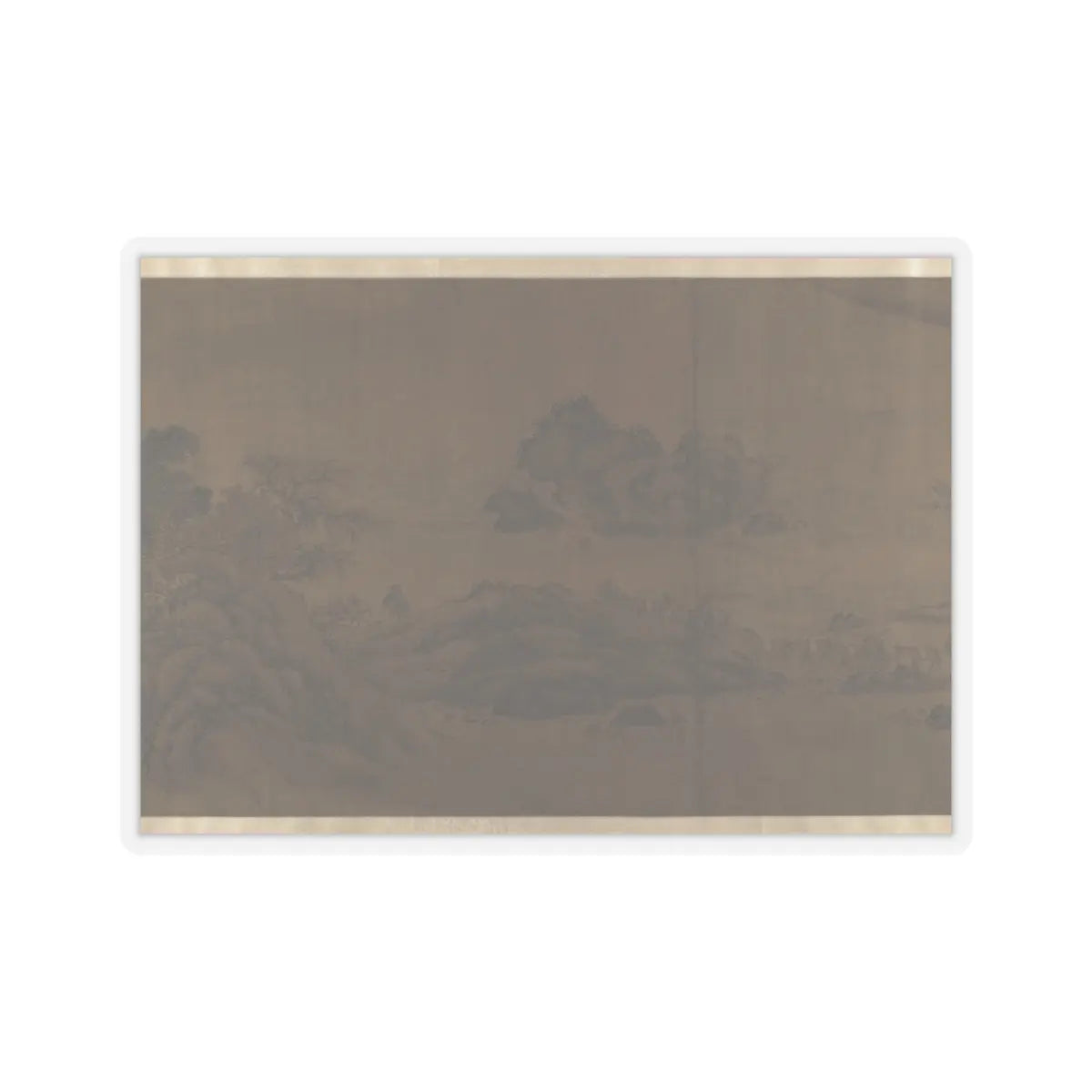 Unidentified artist - Landscape - unknown v17 - STICKER Vinyl Kiss-Cut Decal