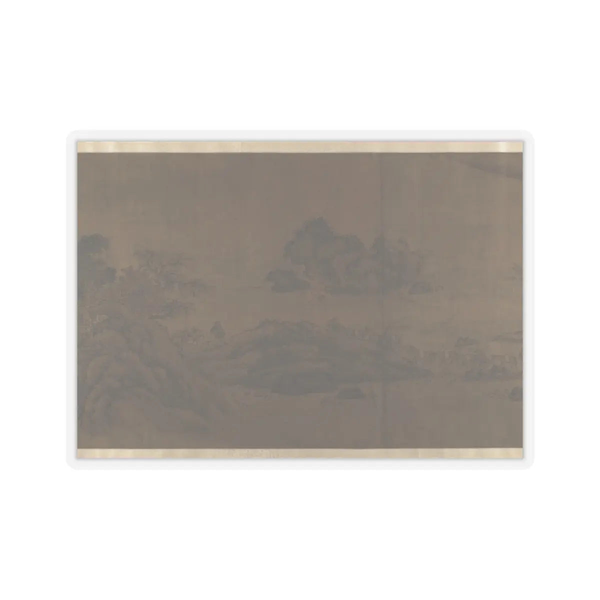 Unidentified artist - Landscape - unknown v17 - STICKER Vinyl Kiss-Cut Decal