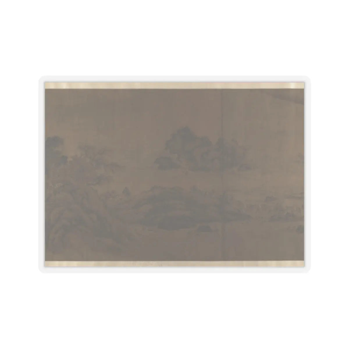 Unidentified artist - Landscape - unknown v17 - STICKER Vinyl Kiss-Cut Decal