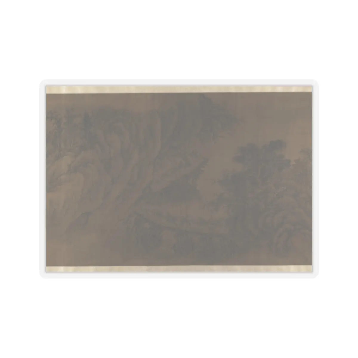 Unidentified artist - Landscape - unknown v18 - STICKER Vinyl Kiss-Cut Decal