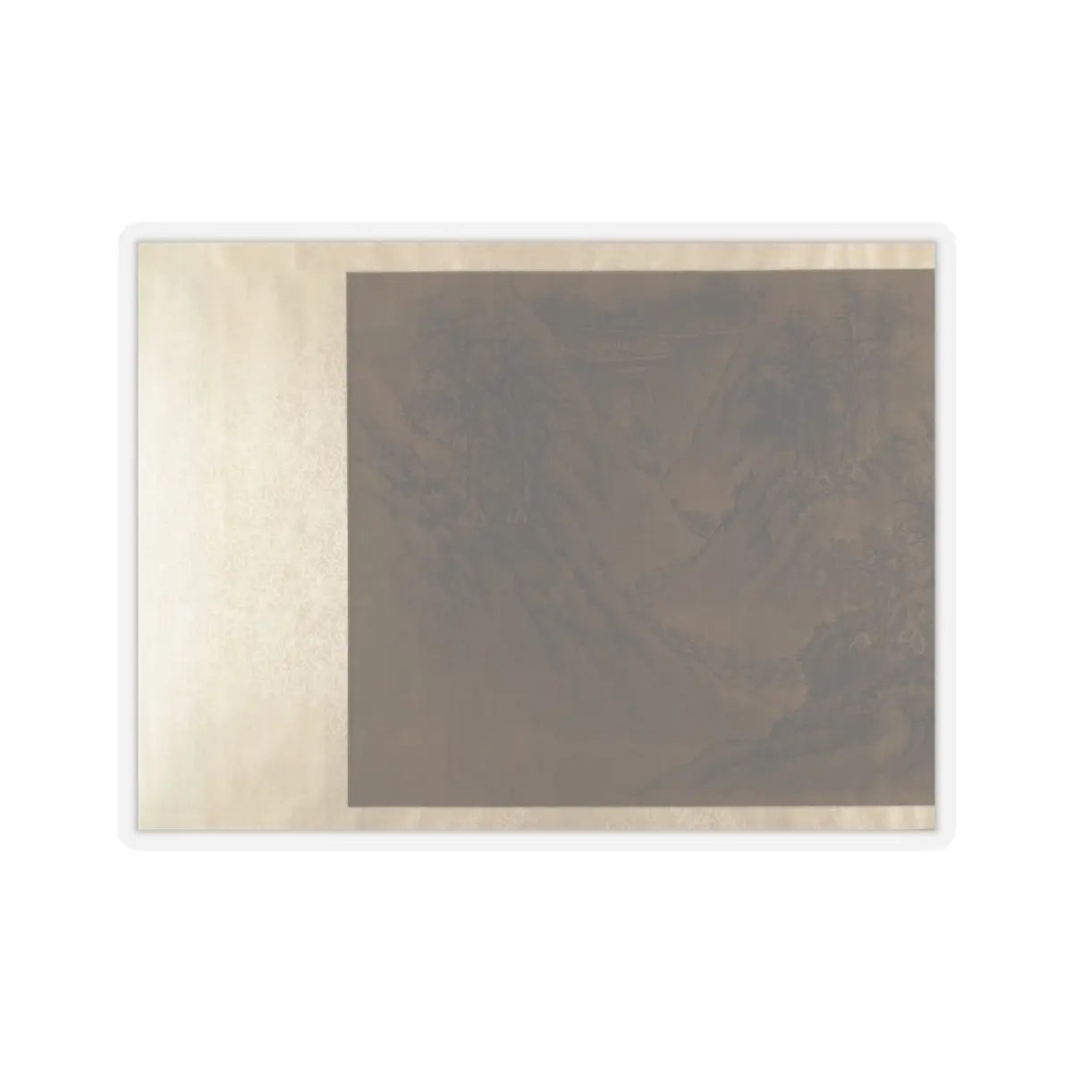 Unidentified artist - Landscape - unknown v20 - STICKER Vinyl Kiss-Cut Decal