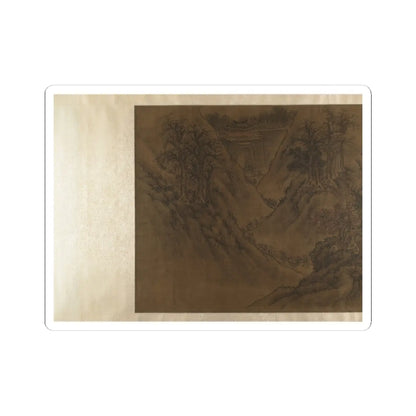 Unidentified artist - Landscape - unknown v20 - STICKER Vinyl Kiss-Cut Decal
