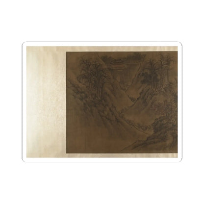 Unidentified artist - Landscape - unknown v20 - STICKER Vinyl Kiss-Cut Decal