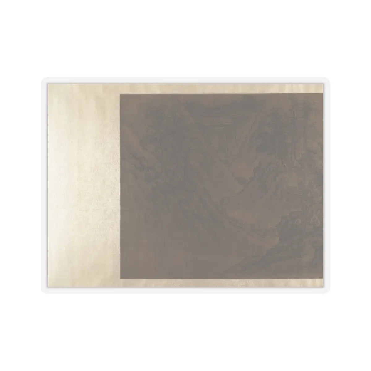 Unidentified artist - Landscape - unknown v20 - STICKER Vinyl Kiss-Cut Decal
