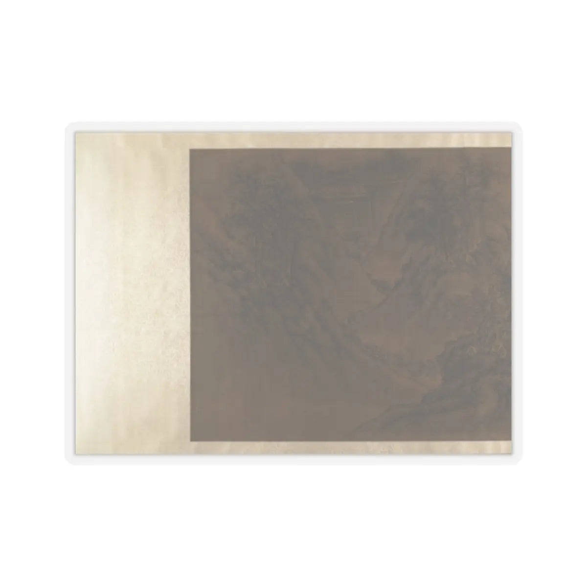 Unidentified artist - Landscape - unknown v20 - STICKER Vinyl Kiss-Cut Decal