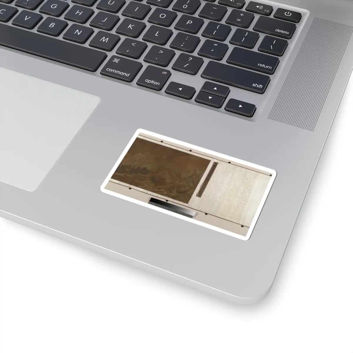 Unidentified artist - Landscape - unknown v6 - STICKER Vinyl Kiss-Cut Decal