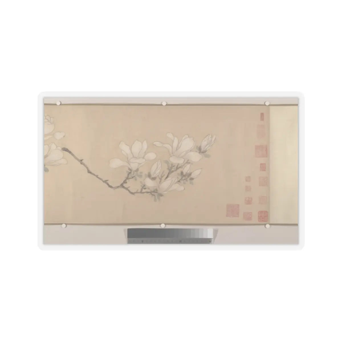Unidentified artist - Magnolia - Spurious date of 1549 v7 - STICKER Vinyl Kiss-Cut Decal